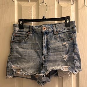 American Eagle Super Stretch Curvy Hi-Rise Shorts size 8